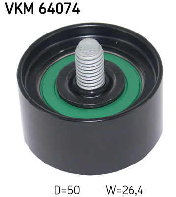 Rolka prowadząca pasek wieloklinowy VKM 64074 SKF